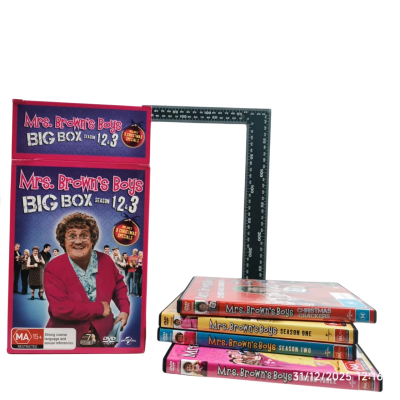 Mrs Brown's Boys Big Box Season 1 2 3 and 3 XMas Specials DVD Boxset PreOwned 