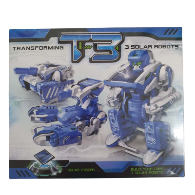 Transforming T3 3 Solar Robots - New Sealed