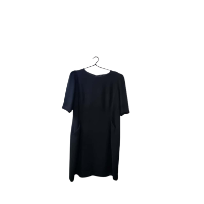 Carla Zampatti Women's Size 14 Short Sleeve Dress in Black  