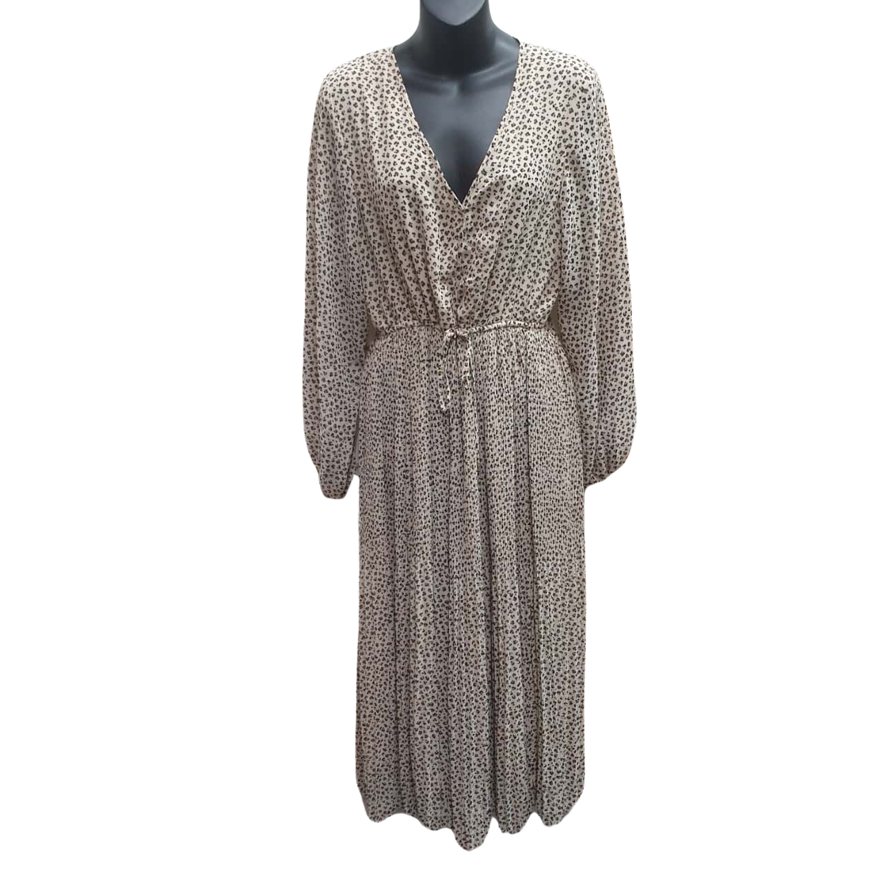 Witchery Printed Pleat Dress Pleat Maxi Dress Witchery Printed Pleat Dress  Lace Witchery Black