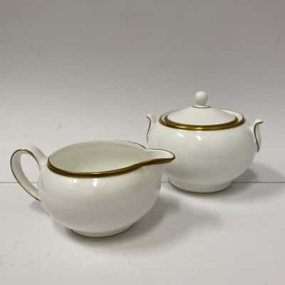 Wedgwood bone china Sugar pot and Creamer set
