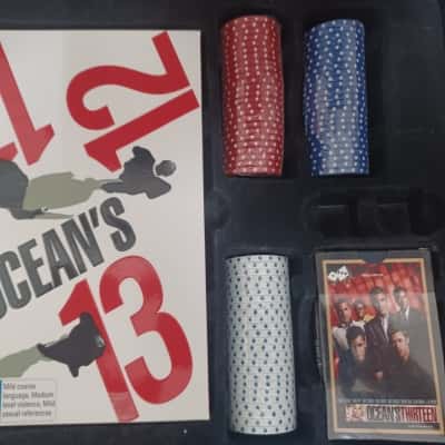 Ocean's 11, 12, 13 DVD Collectors Pack Dice missing (B5)