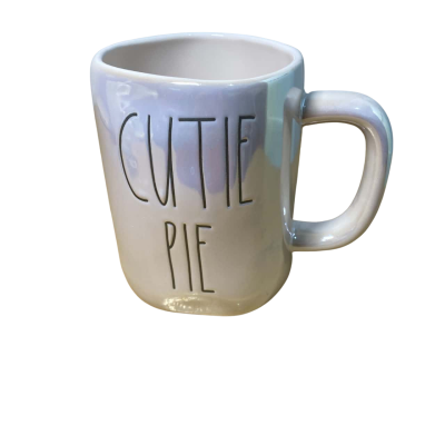 Rae Dunn Artisan Collection By Magenta "Cutie Pie" Pearl Reflective Mug