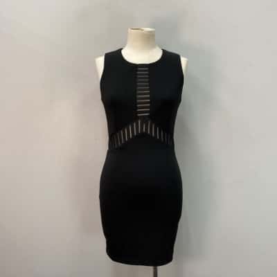 Slide Show Womens  Size 10 Classic Little Black Dress Black  