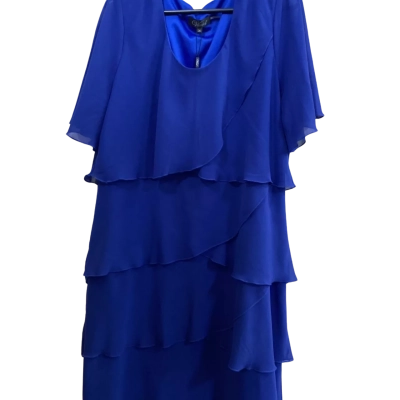 Vivid Womens  Size 20 Maxi Dress Blue / Navy Blue 
