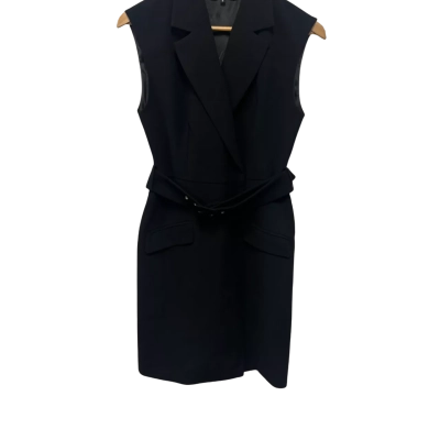 Portmans Womens  Size 8 Mini Dress Black  