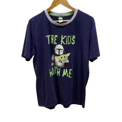 Star Wars Mens  Size L Navy Tee
