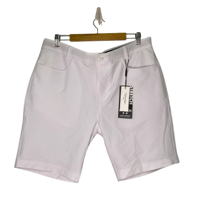 Calvin Klein Mens  Size 38 Tailored Shorts Grey / White 