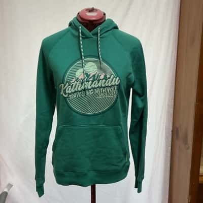 Kathmandu Womens  Size 8 Hoodie Teal 