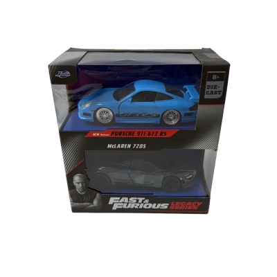 BNIB Fast &Furious Porsche and McLaren 