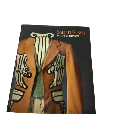 NATIONAL GALLERY OF VICTORIA BALLET RUSSES THE ART OF COSTUME BOOK. 30 X 40 CM. Multicoloured