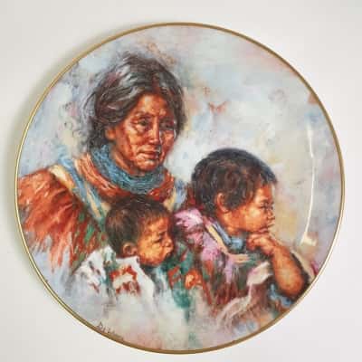 1981 Royal Doulton Limited Edition De Winne Noble Heritage Plate