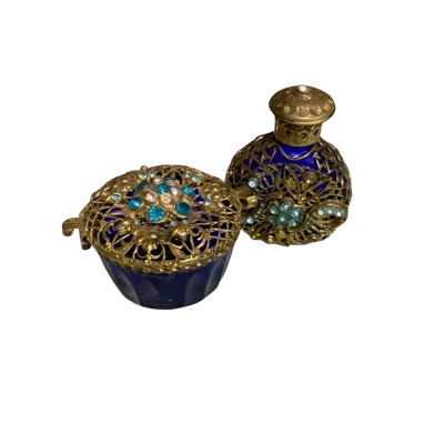 Handmade Pill Box & Perfume Bottle