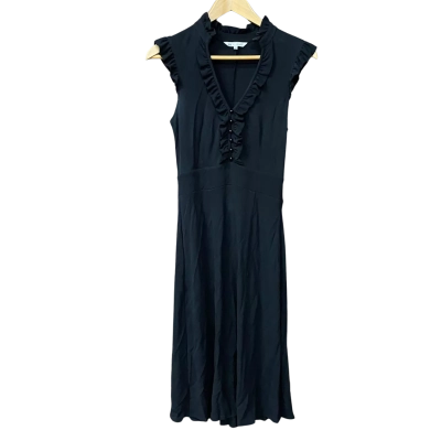 Vintage T.L. Wood for Target Womens Size 10 Black Dress