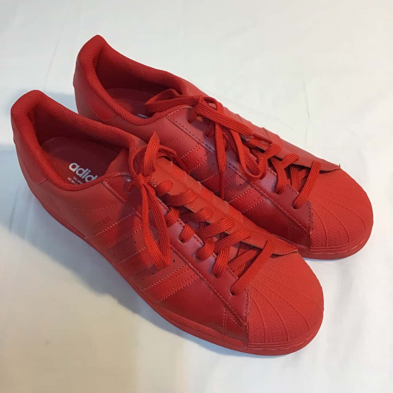 Sneaker Shoes Red Adidas Superstar Adidas Footwear Adidas