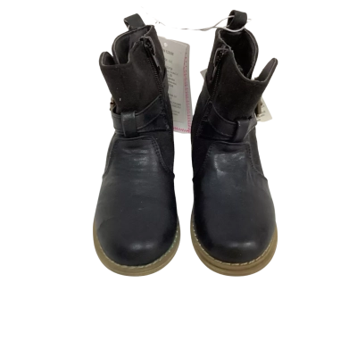 Pumpkin Patch Kids  Size 8 Zip Up Boots Black  