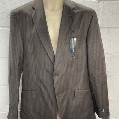 Studio uomo  Mens Blazer Black  / Brown / Striped 