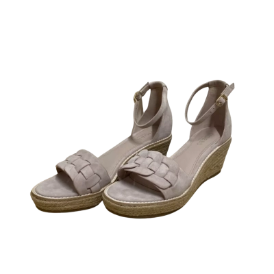 Hobbs London Espadrilles Blush Pink Size 39
