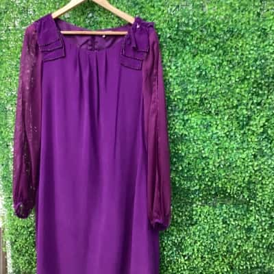 Table Eight Womens  Size 14 Cocktail Dress Purple 