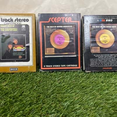 8 track stereo tape cartridges 