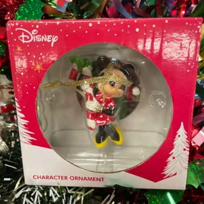 Disney Mini Mouse Character Christmas Ornament NEW IN BOX