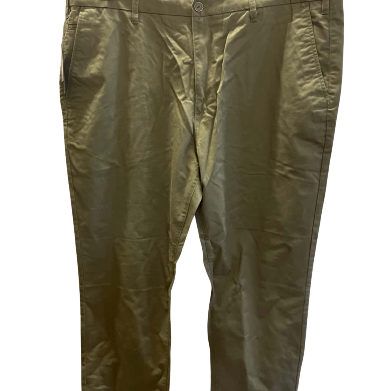 GAZMAN Mens Size 42 Chinos Olive (s)