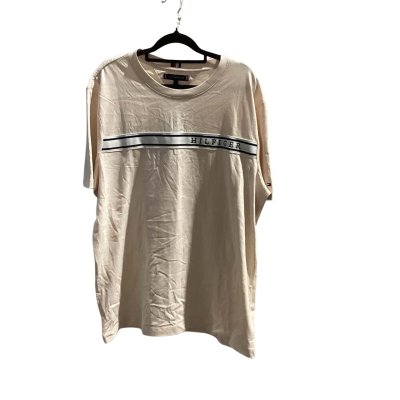 Tommy Hilfiger Mens  Size XL Short Sleeve T-shirt Beige 