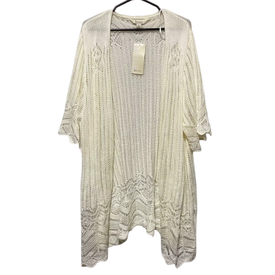 beme Womens  Size L Off White Crochet
