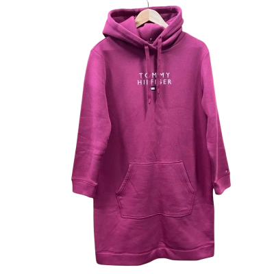 Tommy Hilfiger Burgundy Hoodie Dress Size S