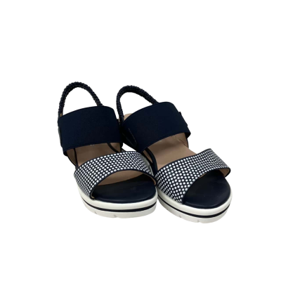 Taking Shape Blue Platform Sandals Size 38 RRP $119