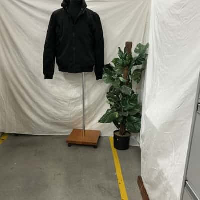 Zara Mens  Size XL Winter Jacket Black  