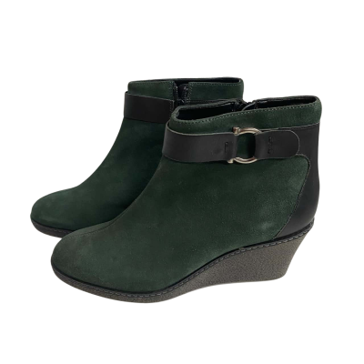  Womens  The Flexx Size 5.5 Suede Ankle Boots Cypress