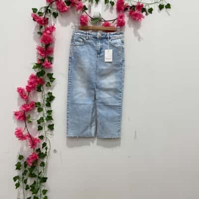 Decjuba Kids  Size S Denim Skirt Blue 