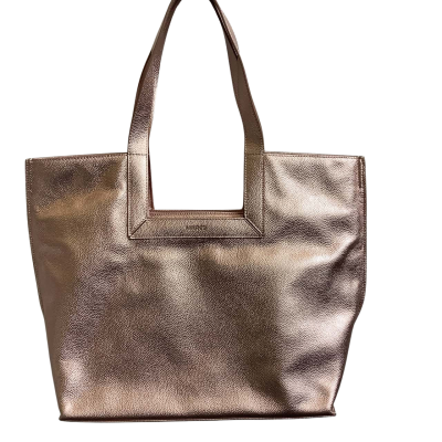 Marcs Womens Two Straps Textured Handbag Rose Gold