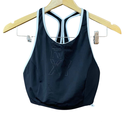BNWT Roxy Womens Size L Black Sports Top