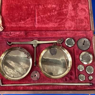 Vintage Brass Scale Set