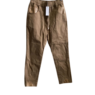 Cizinc The Label Womens  Size 8 Ankle Length Pants Brown 