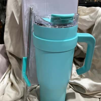 Blue Stainless Steel Car Mug 