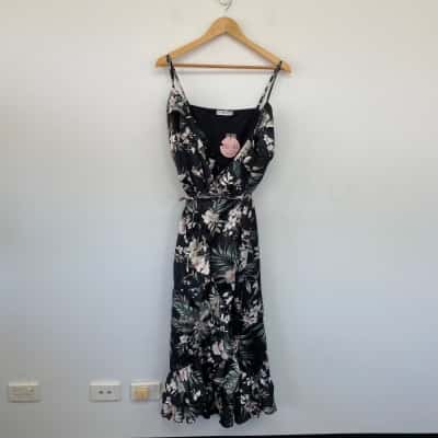 You + All Tropical Wrap Maxi Dress  Size 18 