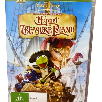 Disney. Muppet Treasure Island DVD.