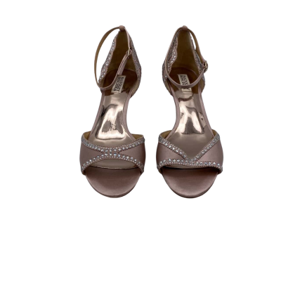 NWOT Badgley Mischka Womens  Size 11 Heels Pink  Bejewelled       CAB