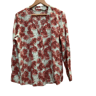 Regatta Womens  Size 14 Long Sleeve Shirt Floral 