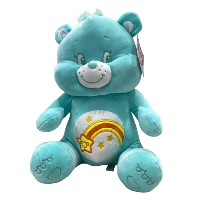 Care Bear Mint Green Wish Bear Plush Toy - Sits at 40cm