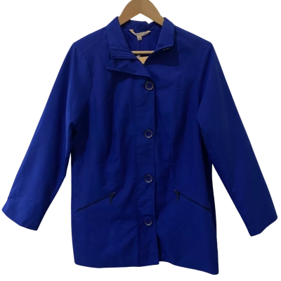 Noni B Womens Size 10 Blue Winter Coat