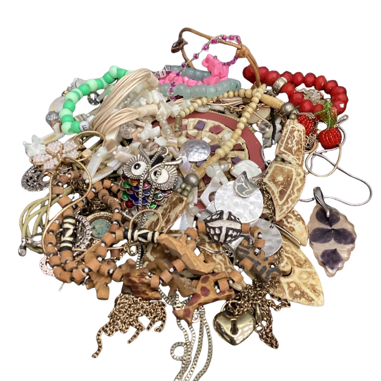 Bag of Assorted Jewellery (9)(s) - Used Good | Salvos Stores
