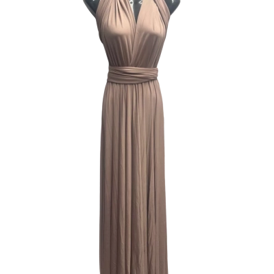 The Gown House Multiwear Womens  Size S Formal Dress Beige 