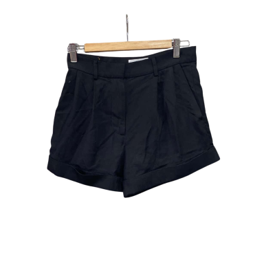 AJE Womens  Size 8 High Wasted Shorts Black  