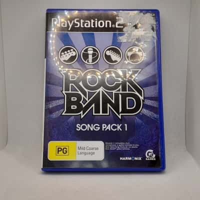 Play Sation 2 Rock Band Song Pack 1