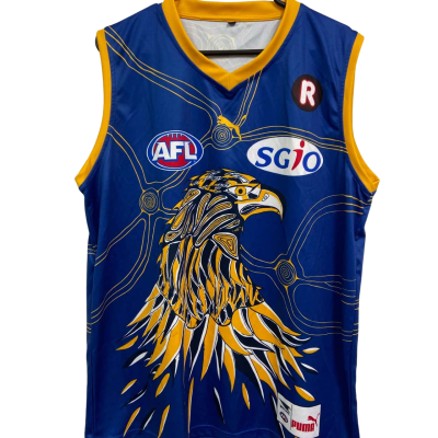 Unisex West Coast Eagles Football Jersey XXL