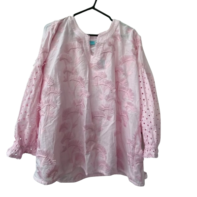 Blue Illusion Pink Size XXXL Long Sleeve Top 